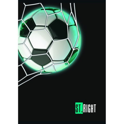 Zeszyt St.Right A5 32k. 70g krata Unipap
