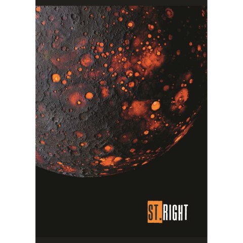 Zeszyt St.Right A5 32k. 70g krata Unipap