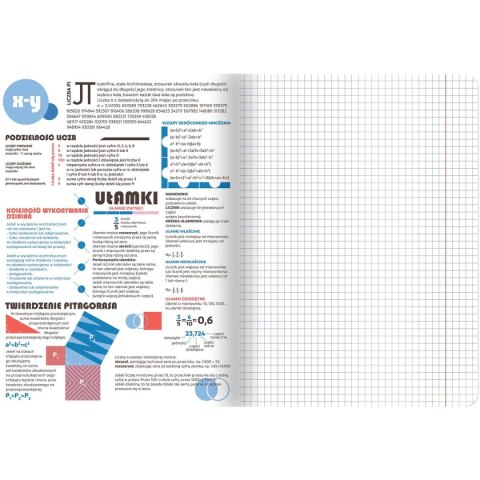 Zeszyt matematyka A5 60k. 70g kratka TOP-2000 (400169455)