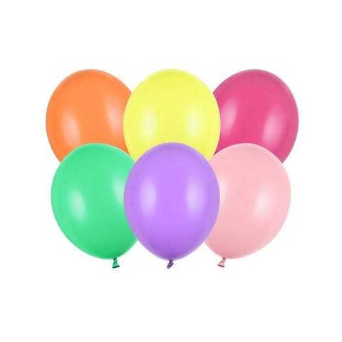 Balon gumowy Party Deco BALONY STRONG PASTEL pastelowy 50 szt mix Partydeco (SB12P-000/50)