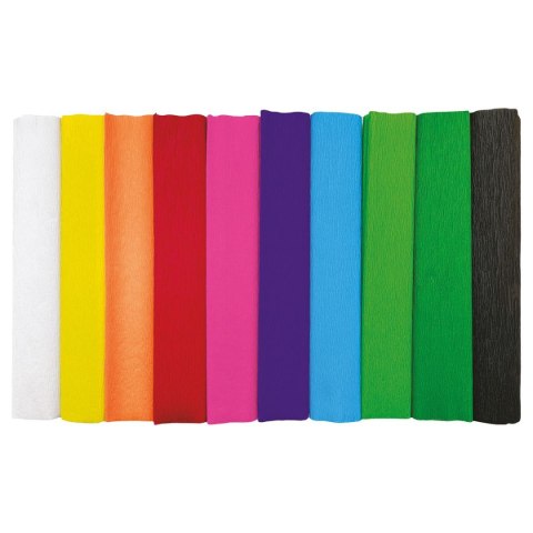 Bibuła marszczona mini Classic 5902277265951 (mix) 50mm x 210mm Interdruk (10szt)