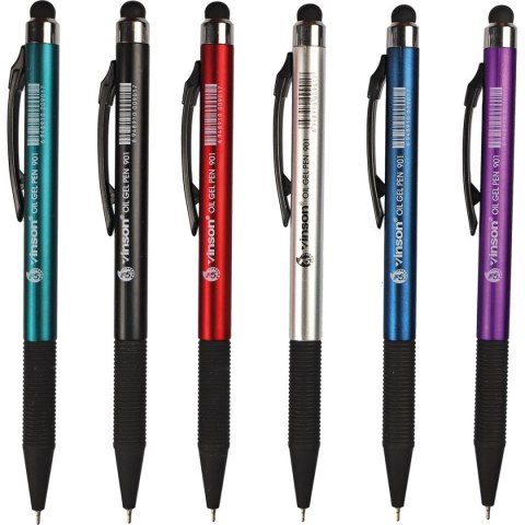 Długopis olejowy SCHOLAR 901 wkład niebieski 0,7mm Vinson