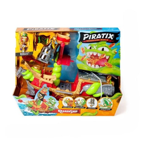Figurka PIRATIX Statek Krakena, pojazd z figurką Orbico Sp. Z O.o. (PPXSP112IN20)