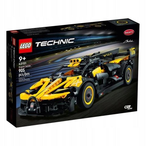 Klocki konstrukcyjne Technic Bugatti Bolide Agile Blue Lego (42151)