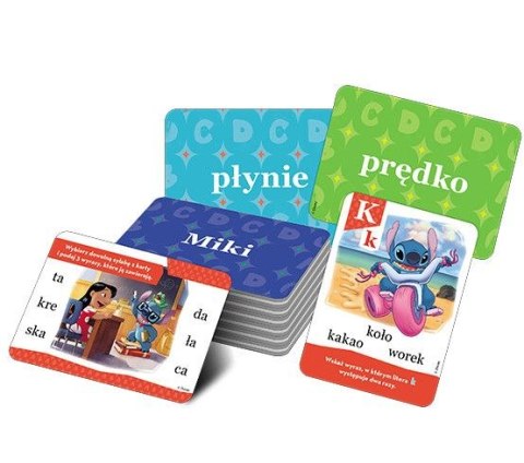 Książeczka edukacyjna Disney Uczy. Tworzę zdania i czytam. Karty Ameet (UEK 9301)