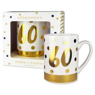 Kubek wielokrotnego użytku Kropki 60-tka Pan Dragon (5901854968353)