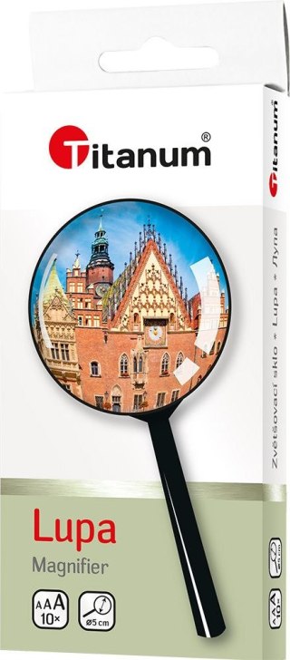 Lupa Titanum Ø50 mm powiększenie 10-krotne