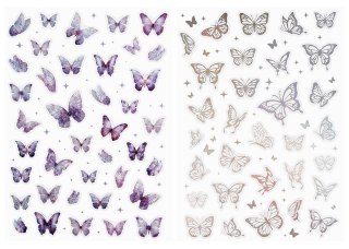 Naklejka (nalepka) Craft-Fun Series Naklejki laserowe motyle Titanum (24XQ0501-8 C)