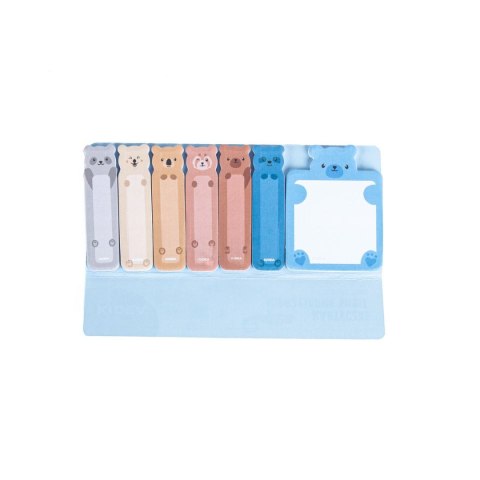 Notes samoprzylepny (karteczki) Misie mix Kidea (KASMKA)