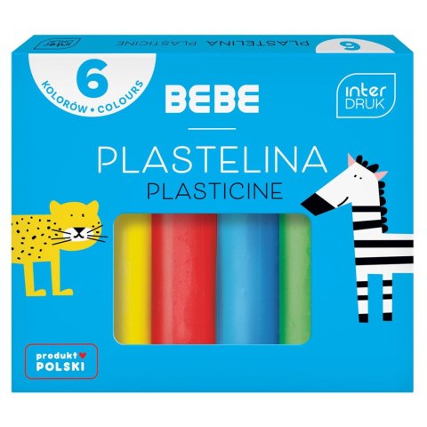 Plastelina 6 kol. BB KIDS 5902277329844 mix Noster (6k)