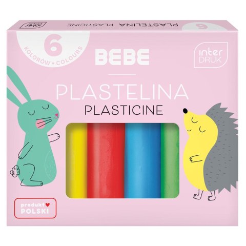Plastelina 6 kol. BB KIDS 5902277329844 mix Noster (6k)