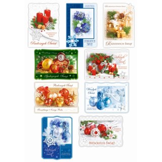 Pocztówka brokat BN Merigraf (5902221803741)