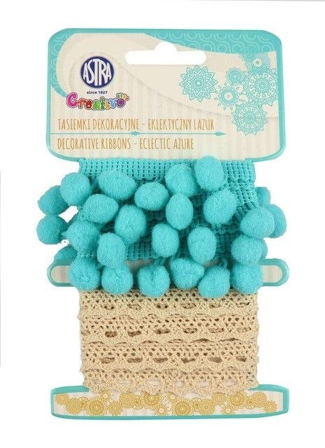 Taśma ozdobna elektryczna lazur lazurowy Creatinio (335121018)