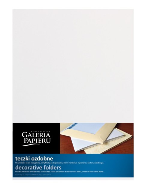 Teczka ofertowa excluso3 flap folder A4 kolor: srebrny [mm:] 255x325 Galeria Papieru (221701)