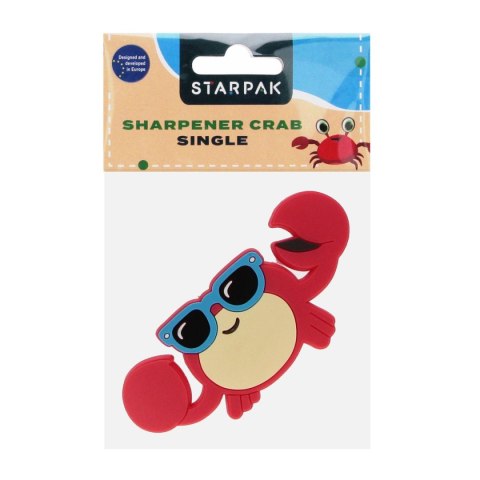 Temperówka czerwony plastik Starpak (538967)