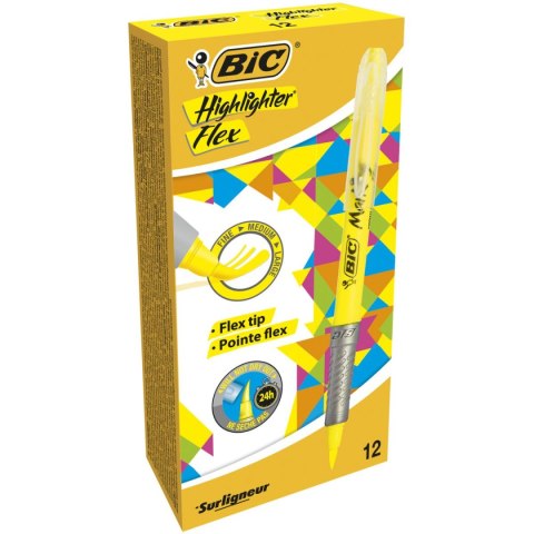 Zakreślacz zakreślacz 942040 wkład żółty 4,0mm Bic