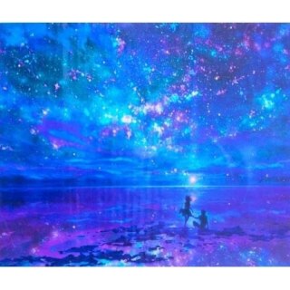 Zestaw kreatywny malowanie po numerach - gwieździste niebo Norimpex (NO-1005702)