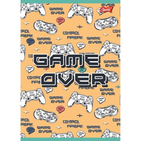 Zeszyt Lets Play A5 32k. 70g podwójna linia kolor Unipap