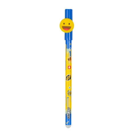 Długopis wymazywalny wymazywalny Emotki 590231557619 wkład niebieski 0,5mm Strigo (SSC198)