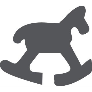 Dziurkacz ozdobny Craft-Fun Series 18mm konik na biegunach Titanum (T-8202A-110)