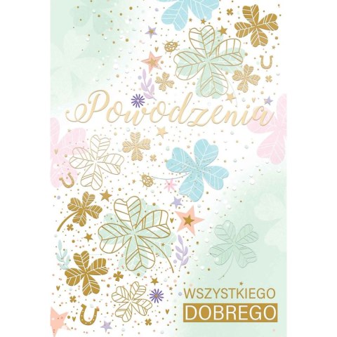 Kartka składana Karnet A5 POWODZENIA A5 Henry (5907465668484)