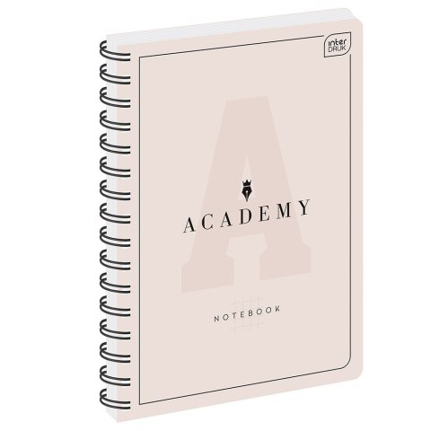 Kołozeszyt (kołonotatnik) ACADEMY B5 100k. 90g krata Interdruk (KOŁOZB5100ACP)