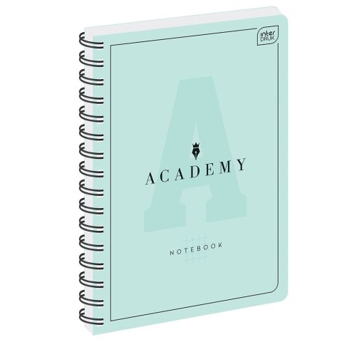 Kołozeszyt (kołonotatnik) ACADEMY B5 100k. 90g krata Interdruk (KOŁOZB5100ACP)