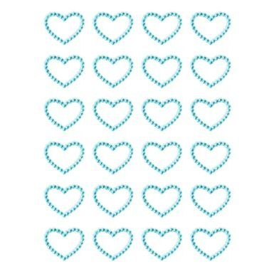 Kryształki serca niebieskie Argo (251132)