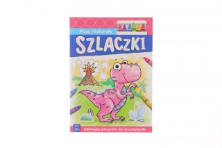 Książeczka edukacyjna Piszę i koloruję. Szlaczki. Aksjomat