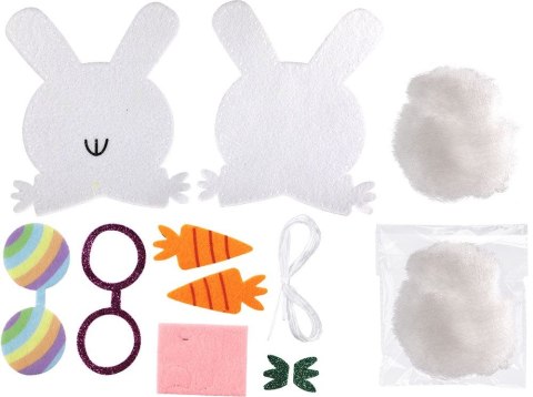 Ozdoba filcowa Craft-Fun Series Wielkanoc do złożenia - głowa zająca Titanum (5012)