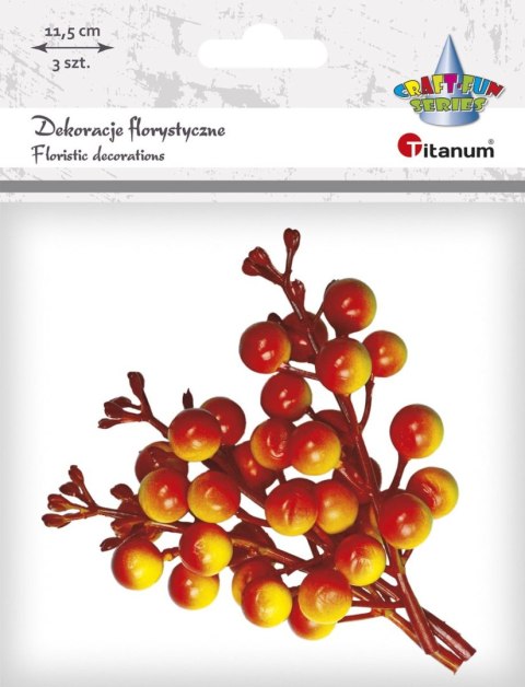 Ozdoba na piku Craft-Fun Series gałązki winobluszczu Titanum (5903714533640)