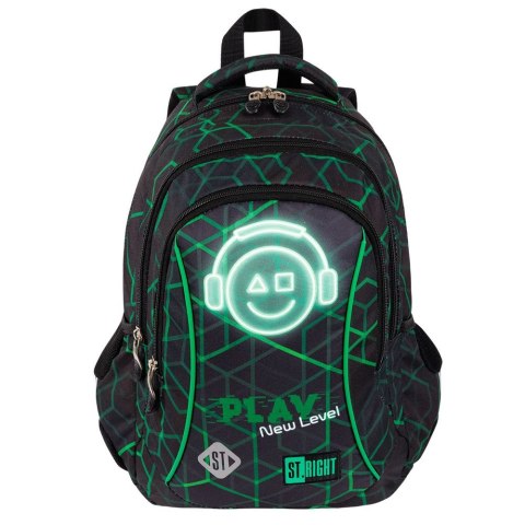 Plecak PLAY NEW LEWEL 5903235673528 3-KOMORY St.Right (BP-26)