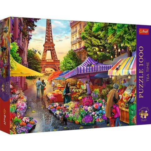 Puzzle Premium Plus Targ kwiatowy 1000 el. Trefl (10799)