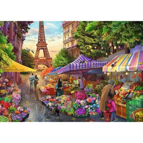 Puzzle Premium Plus Targ kwiatowy 1000 el. Trefl (10799)