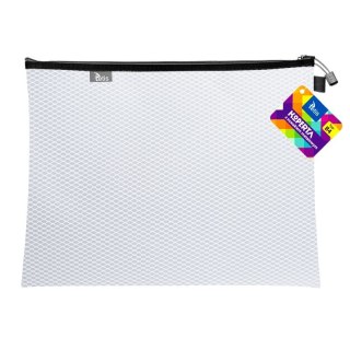 Teczka plastikowa na suwak biała B4 z suwakiem 5903242105227 B4 biały Tetis (BT607-B)