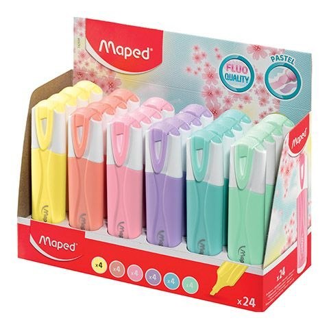 Zakreślacz PEPS fluo wkład mix Maped (742538)