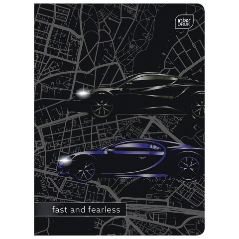 Zeszyt Cars A5 32k. 70g linia kolor Interdruk