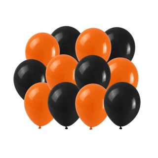 Balon gumowy HALLOWEEN POTWORNE BALONY pastelowy 12 szt mix 9cal Arpex (H5268)