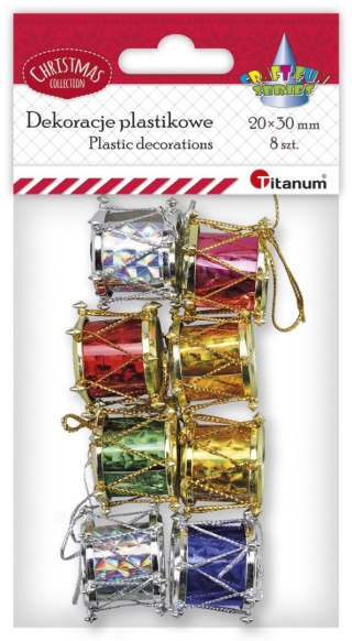 Dekoracja na choinkę Craft-Fun Series 8szt Titanum (DIY-X-24 (20))