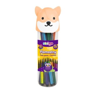 Flamaster 12K LISEK 590231557899 12 kol. Strigo (SSC287)
