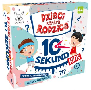 Gra karciana Dzieci kontra rodzice 10 sekund Kangur