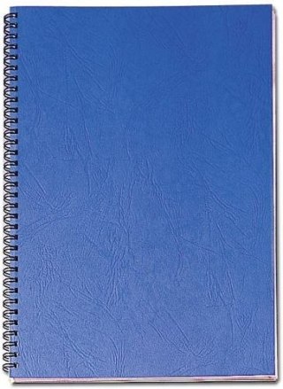 Karton do bindowania A4 niebieski 250g Fellowes