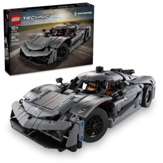 Klocki konstrukcyjne Technic Szary hipersamochód Koenigsegg Jesko Absolut Lego (42173)