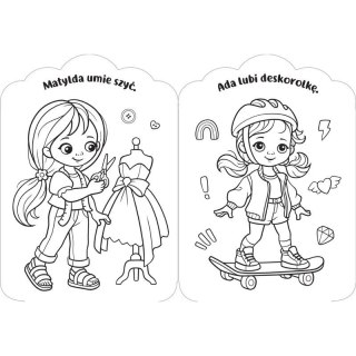 Książka dla dzieci Dla dziewczynek. Moje pasje.