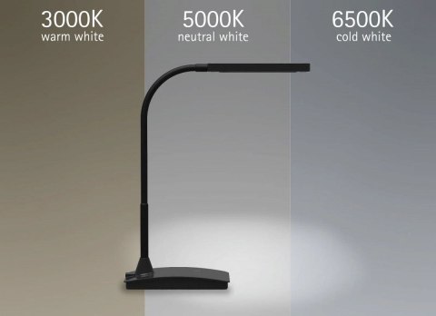 Lampka biurowa MAULpearly CZARNA Maul (82017/90 ML)