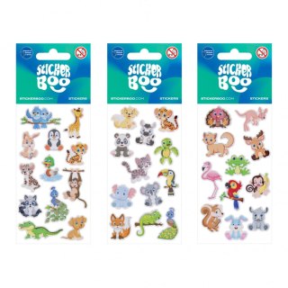 Naklejka (nalepka) SWEET ANIMALS Sticker Boo (541701)