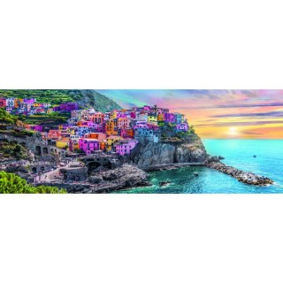 Puzzle Vernazza o zachodzie słońca, Włochy 500 el. Trefl (29516)