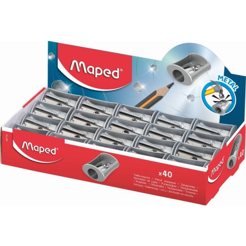 Temperówka srebrna metal Maped (041710)