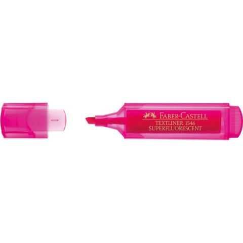 Zakreślacz Superfluo wkład różowy 1,0-5,0mm Faber Castell (154628)