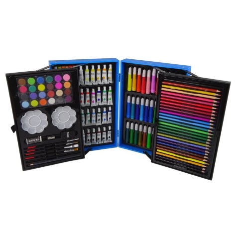 Zestaw kreatywny dla dzieci Duży Zestaw Artystyczny w Walizce 145 Elementów Jednorożec Lean (12849)